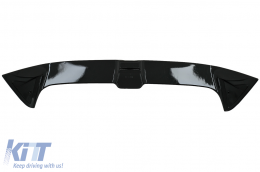 Dachspoiler Flügel Windschutzscheibe für VW Golf 7 2012-2017 GTI OETT Design Glänzend Schwarz-image-6095887