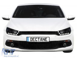 DAYLINE Első lámpák VW Scirocco lll 08+ _ drl-optikai _ fekete-image-43694