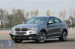 Decorative Roof Rails suitable for BMW X6 F16 (2015-2019) Aluminium-image-6069271