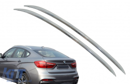 Decorative Roof Rails suitable for BMW X6 F16 (2015-2019) Aluminium-image-6069627