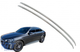 Decorative Roof Rails suitable for Mercedes GLC Coupe C253 (2015-2019) Aluminium-image-6069624