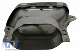 Diffuseur arrière pour MERCEDES A W176 2012-2015 A45 Look facelift Conseils Noir-image-6028071