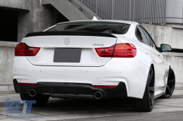 Diffuseur pare-chocs pour BMW 4er F32 F33 F36 13+ Coupé Cabrio M Performance Look-image-6081987