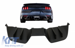 Diffuseur pare-chocs pour FORD Mustang Mk6 VI Sixth Generation 15-17 RTR Look-image-6059126