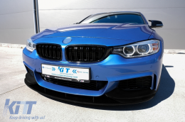 Diffuseur pour BMW Série 4 F32 Coupé F33 Cabrio F36 Gran Coupé 13-19 Lèvre becquet M Look-image-6016833