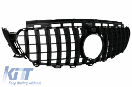 Diffuseur pour Mercedes C238 AMG Line 16+ E53 Look Échappement Grille Tout Noir-image-6058816