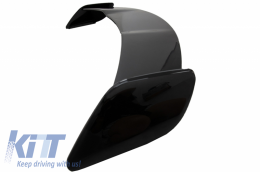 Diffuseur pour MERCEDES W176 A-Class 12-18 Spoiler coffre A45 Look Facelift-image-6049564