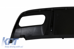 Diffuseur pour MERCEDES W176 A-Class 12-18 Spoiler Embouts A45 Look Facelift-image-6049575