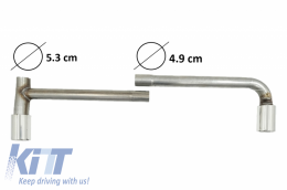 Diffuseur & Épuiser Silencieux Conseils pour BMW X1 SUV F48 06.15+ M Sport Look-image-6063849