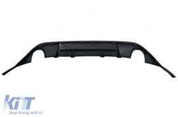 Diffuseur Sortie Double pour Unique Conseils pour VW Golf 7 VII 13-16 GTI Look-image-6057324