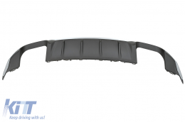 Diffusor Abgassystem für Audi A3 8V Facelift 2016-2019 Standard S3 Look-image-6077894