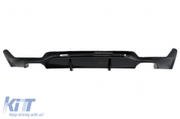 Diffusor Auspuff Schalldämpfer-Tipps für BMW F32 F33 F36 13+ Glänzend Schwarz-image-6046490