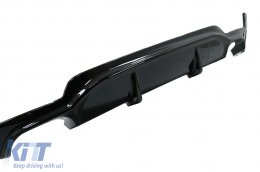 Diffusor Auspuff Schalldämpfer-Tipps für BMW F32 F33 F36 13+ Glänzend Schwarz-image-6046495