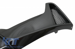 Diffusor für BMW 4er F32 F33 F36 13-19 M Performance Look Doppelter Carbon Links-image-6063731