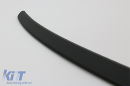 Diffusor für BMW 5 G30 17-2019 M Perform Look Auspuff Schalldämpfer Schwarz Spoiler-image-6090656