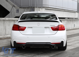 Diffusor für BMW F32 F33 F36 2013+ 4er M Performance Look Zwilling Einzelverkauf-image-6081922