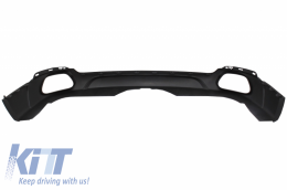 Diffusor für BMW X5 F15 13-18 M-Tech V8 Look Auspuff Tipps nur Standard Stoßstange-image-6055398