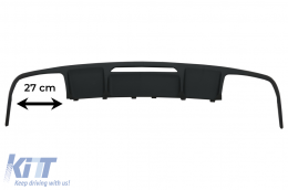 Diffusor für Mercedes CLS W218 11-17 Schalldämpfer Spoiler AMG Sport Line-image-6064080