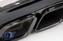 Diffusor für Mercedes W205 Sport Line 14-20 C63S GTS Look Kofferraumspoiler-image-6056967