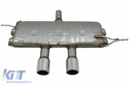 Diffusor für VW Golf 6 VI 08-12 Auspuffanlage R20 Look nur Standard Stoßstange-image-6085329