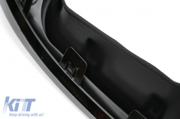 Diffusor für VW Golf 7.5 17-19 R-Look Glänzend schwarz Frontlippenverlängerung Spoiler-image-6075778