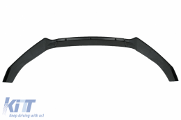 Diffusor für VW Golf 7.5 17-19 R-Look Glänzend schwarz Frontlippenverlängerung Spoiler-image-6075785