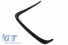 Diffusor Rot für Mercedes A W176 Facelift 15-18 A45 Look Endrohre Splitter Fins-image-6058953