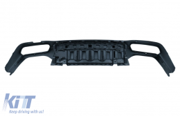 Diffusor Stoßstange Luftverteiler für Mercedes E-Klasse W213 Sport Line 2016-2019 E63 Design Glänzend Schwarz-image-6073454