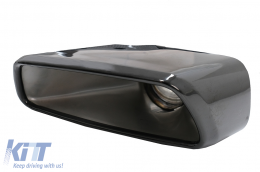 Diffusor Tipps Kofferraumspoiler für BMW 5 G30 16-19 540 M Performance Look Kohlenstoff-image-6076917