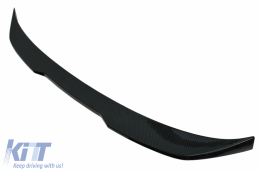 Diffusor Tipps Kofferraumspoiler für BMW 5 G30 16-19 540 M Performance Look Kohlenstoff-image-6076926