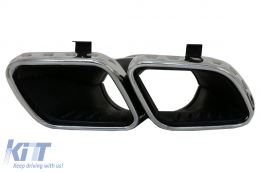 Diffusore Argento Punte per Mercedes GLE W167 SUV V167 Sport Line 19+ GLE63 Look-image-6079647