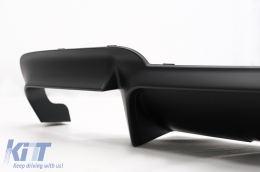 Diffusore d'aria a doppia uscita per BMW Serie 5 F10 F11 11-17 M Design-image-6092236