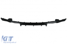 Diffusore d'aria Doppia uscita per Scarico Singolo per BMW Serie 1 F20 F21 LCI 15-19 Nero Lucido-image-6086865