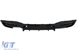 Diffusore d'aria Doppia Uscita Sinistra per BMW Serie 1 F20 F21 LCI 15-19 Nero Lucido-image-6087223