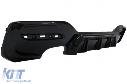 Diffusore d'aria Doppia Uscita Sinistra per BMW Serie 1 F20 F21 LCI 15-19 Nero Lucido-image-6087224