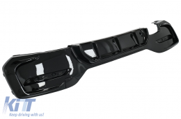 Diffusore d'aria Doppia Uscita Sinistra per BMW Serie 1 F20 F21 LCI 15-19 Nero Lucido-image-6087226