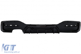 Diffusore d'aria Doppia Uscita Sinistra per BMW Serie 1 F20 F21 LCI 15-19 Nero Lucido Competition Design-image-6087206