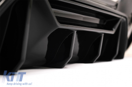 Diffusore d'aria Doppia Uscita Sinistra per BMW Serie 1 F20 F21 LCI 15-19 Nero Lucido Competition Design-image-6087212