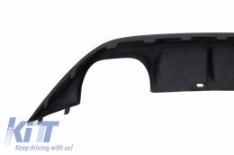 Diffusore d'aria Paraurti per VW Golf 7 VII 13-17 ABT Look Doppio Presa--image-6039558