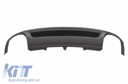 Diffusore d'aria per Audi A4 B8 Pre Facelift Limo Avant 08-11 punte S-Line Look-image-6056379