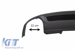 Diffusore d'aria per AUDI A4 B8 Pre Facelift 08-11 S-Line Look paraurti standard-image-6055110