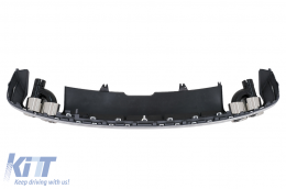 Diffusore d'aria per Audi A5 F5 S-Line 17-19 Terminali marmitta S5 Design-image-6083739