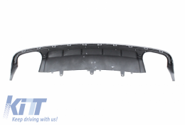 Diffusore d'aria per Audi A6 4G Facelift S-Line 15-18 Punte Scarico Griglia-image-6054111