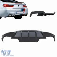 Diffusore d'aria per BMW 6 F12 F13 F06 Cabrio Coupe Gran Coupé 12-17 M-Perform Look-image-6096676