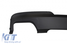 Diffusore d'aria per BMW F10 F11 5 11-17 M-Technik 550i Look nero brillante-image-6025109