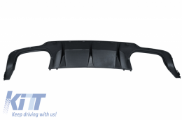 Diffusore d'aria per Mercedes C W204 Limo 12-14 Punte Scarico AMG Sport Line-image-6074281