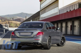 Diffusore d'aria per Mercedes Classe E W213 16-19 punte marmitta E63s Look-image-6063685