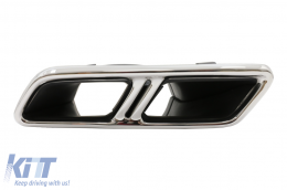 Diffusore d'aria per Mercedes E W213 Sport Line 16-19 Terminali di scarico E63s Design-image-6063659