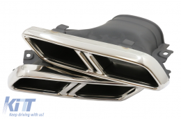 Diffusore d'aria per Mercedes E W213 Sport Line 16-19 Terminali di scarico E63s Design-image-6063660