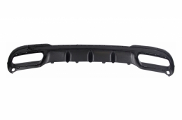 Diffusore d'aria per Mercedes W212 S212 Facelift AMG Line 13-16 E63 Look Nero-image-6034584